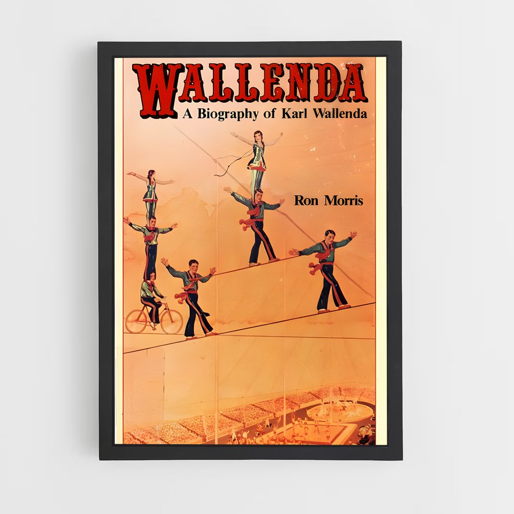 Poster Karl wallenda – affiche Cirque (vue 2)